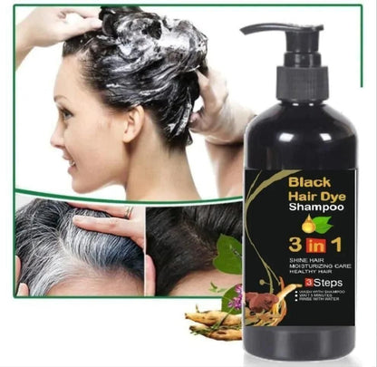 Black Hair 3 in 1 Shampoo – 100ml (Pack of 2)