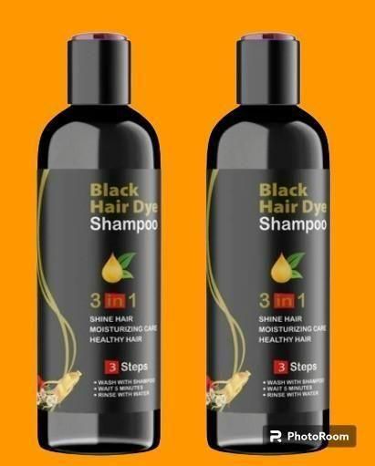 Black Hair 3 in 1 Shampoo – 100ml (Pack of 2)