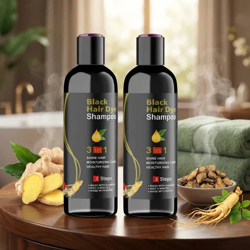 Black Hair 3 in 1 Shampoo – 100ml (Pack of 2)